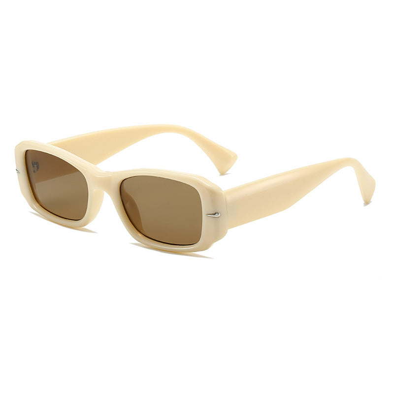 Retro-Inspired Thick Frame Sunglasses Bowlift