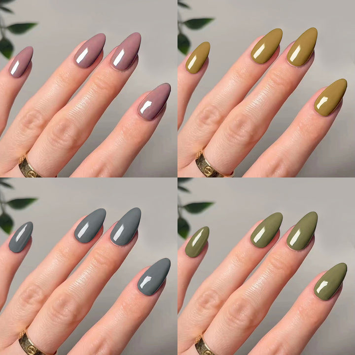 Artistic stiletto nails with elegant high-gloss finish Bowlift