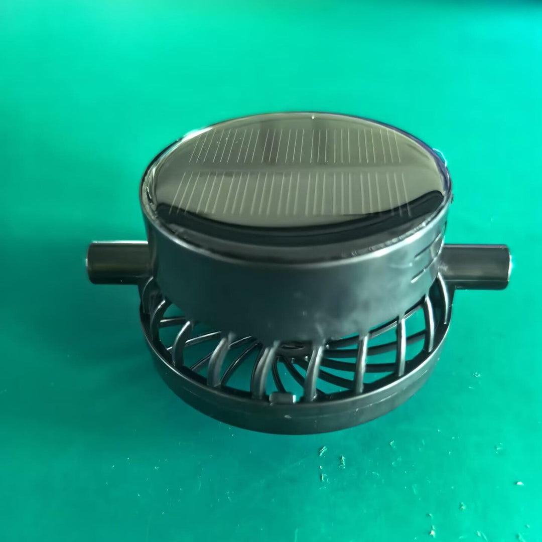Sun Cap with removable solar fan, breathable mesh and adjustable umbrella Bowlift