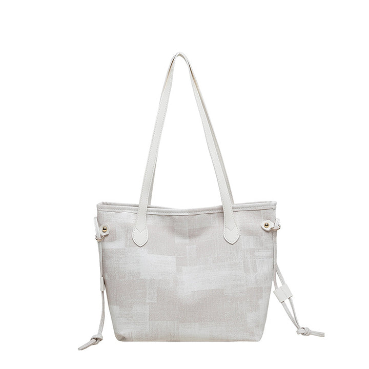 WoTextured Canvas Tote Bag Bowlift
