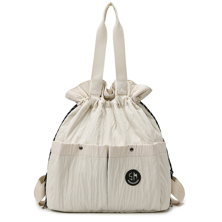 Leisure Tote Bag with Innovative Compartment Design Bowlift