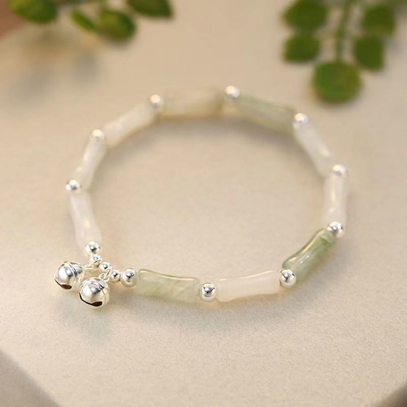 Elegant Silver and Gemstone Bracelet Bowlift