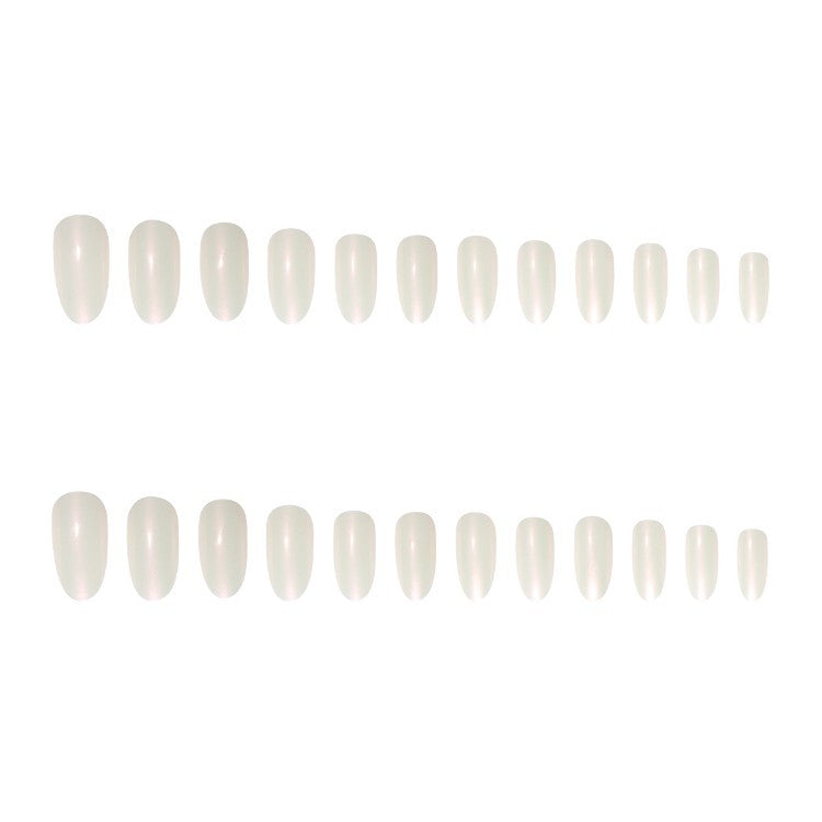 Glossy Gel Nail Extensions Bowlift