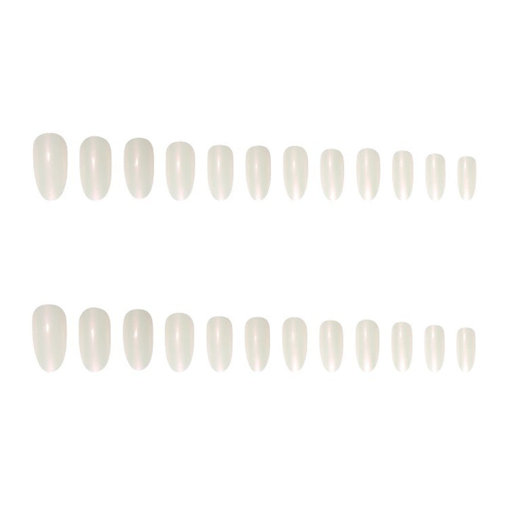 Glossy Gel Nail Extensions Bowlift
