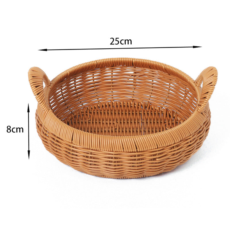 Artisan Woven Storage Basket Bowlift