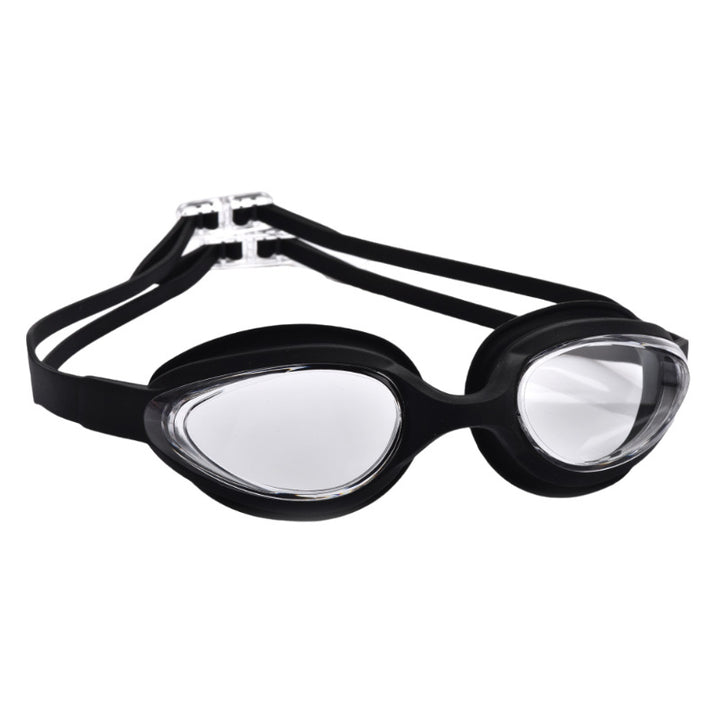 Sport swim goggles with adjustable head strap and UV protection Bowlift