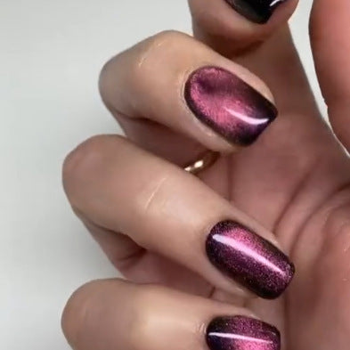 Stylish Gradient Press-On Nails Bowlift