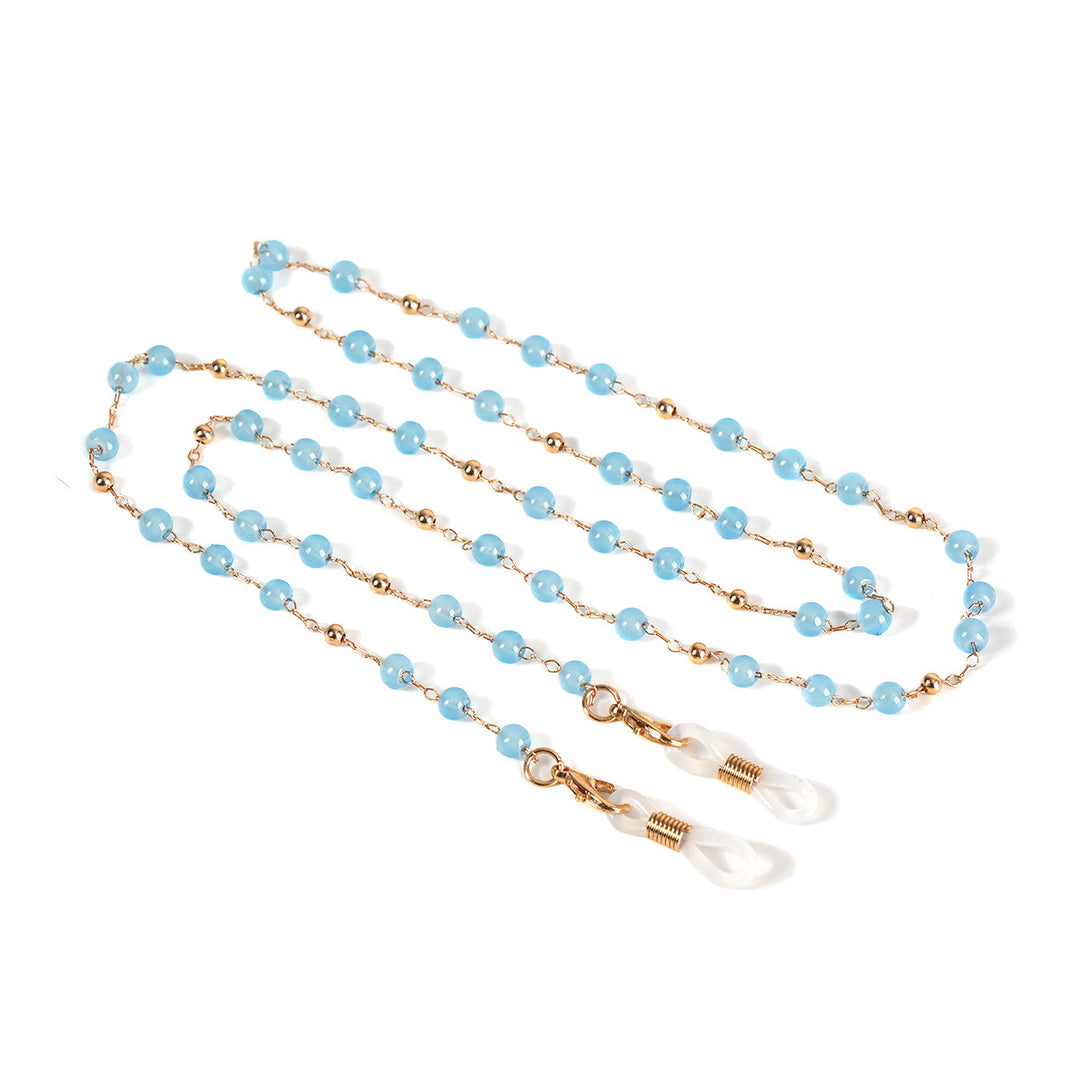 Beaded Eyewear Retainer Chain Bowlift