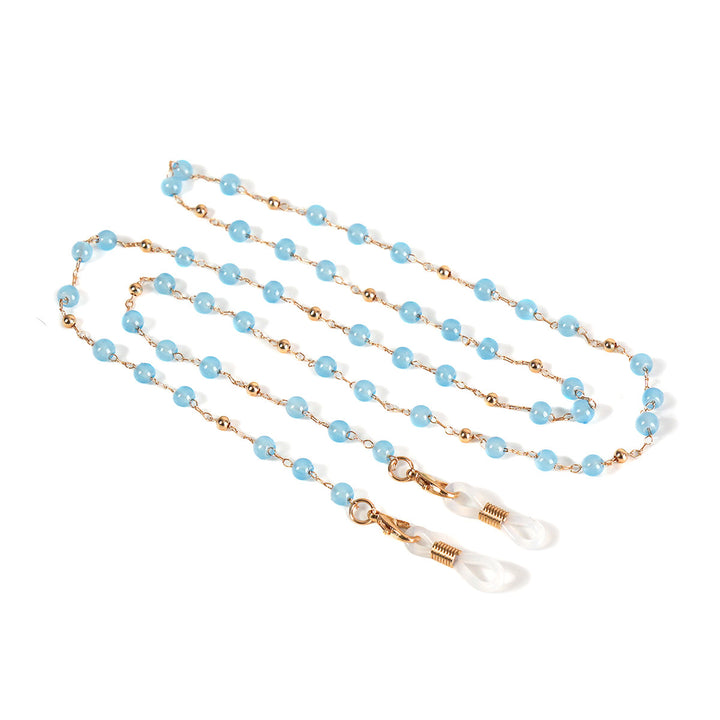 Beaded Eyewear Retainer Chain Bowlift