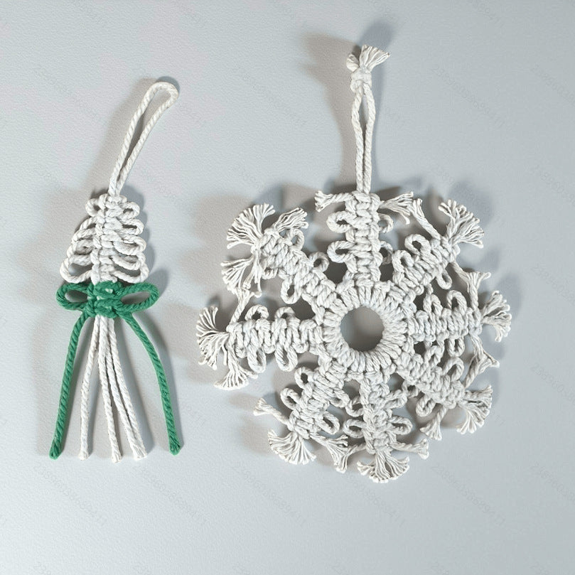 Decorative Macrame Ornament Bowlift