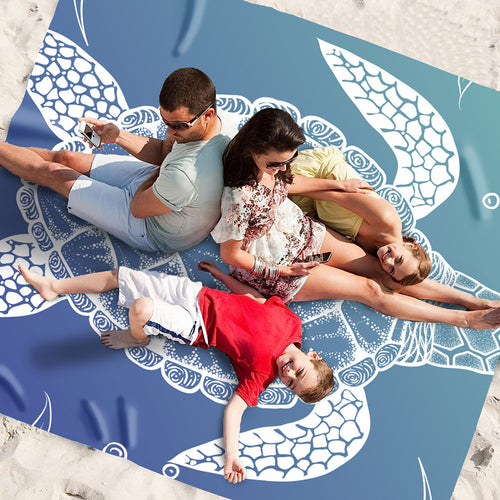 Extra-Large Portable Beach Mat Bowlift