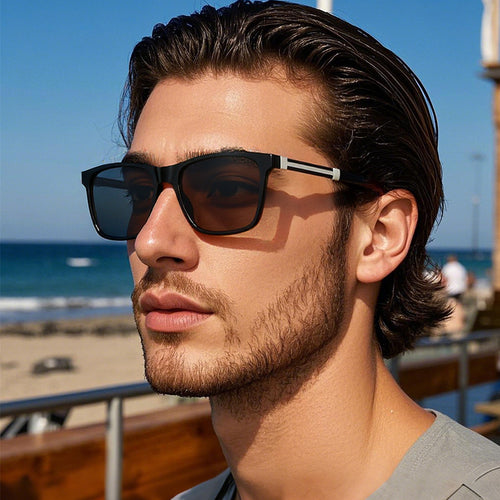 Men's Classic Square Frame Sunglasses Bowlift
