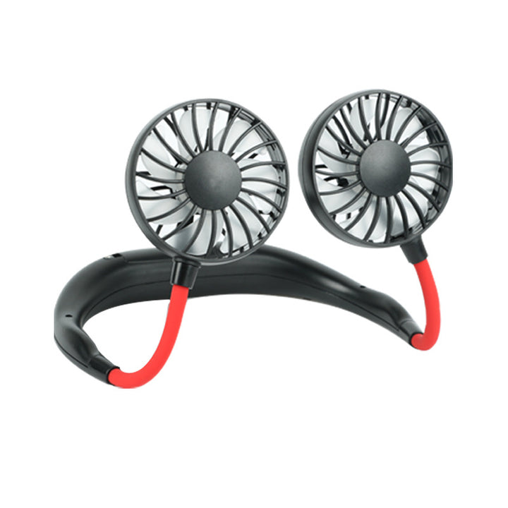 Unisex Dual-Blade Wearable Neck Fan Bowlift