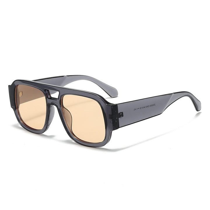 Unisex Bold Frame Retro Sunglasses Bowlift