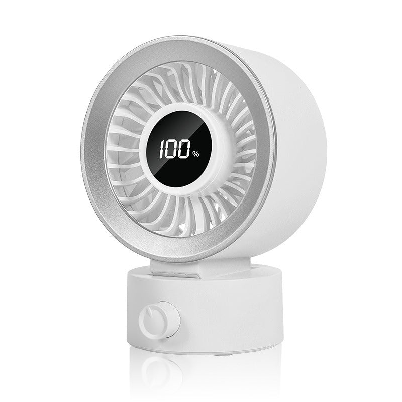 Women Innovative Table Fan with LCD Display Bowlift