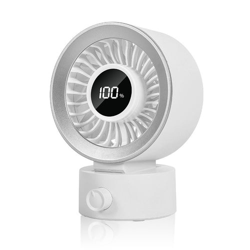 Women Innovative Table Fan with LCD Display Bowlift