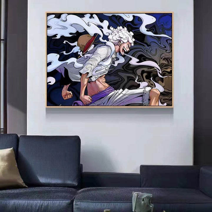 Anime-Inspired Character Art Print Bowlift