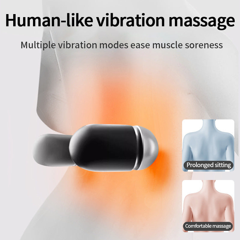 Ergonomic Neck Massage Pillow With Heating Function And USB Charging Function Bowlift