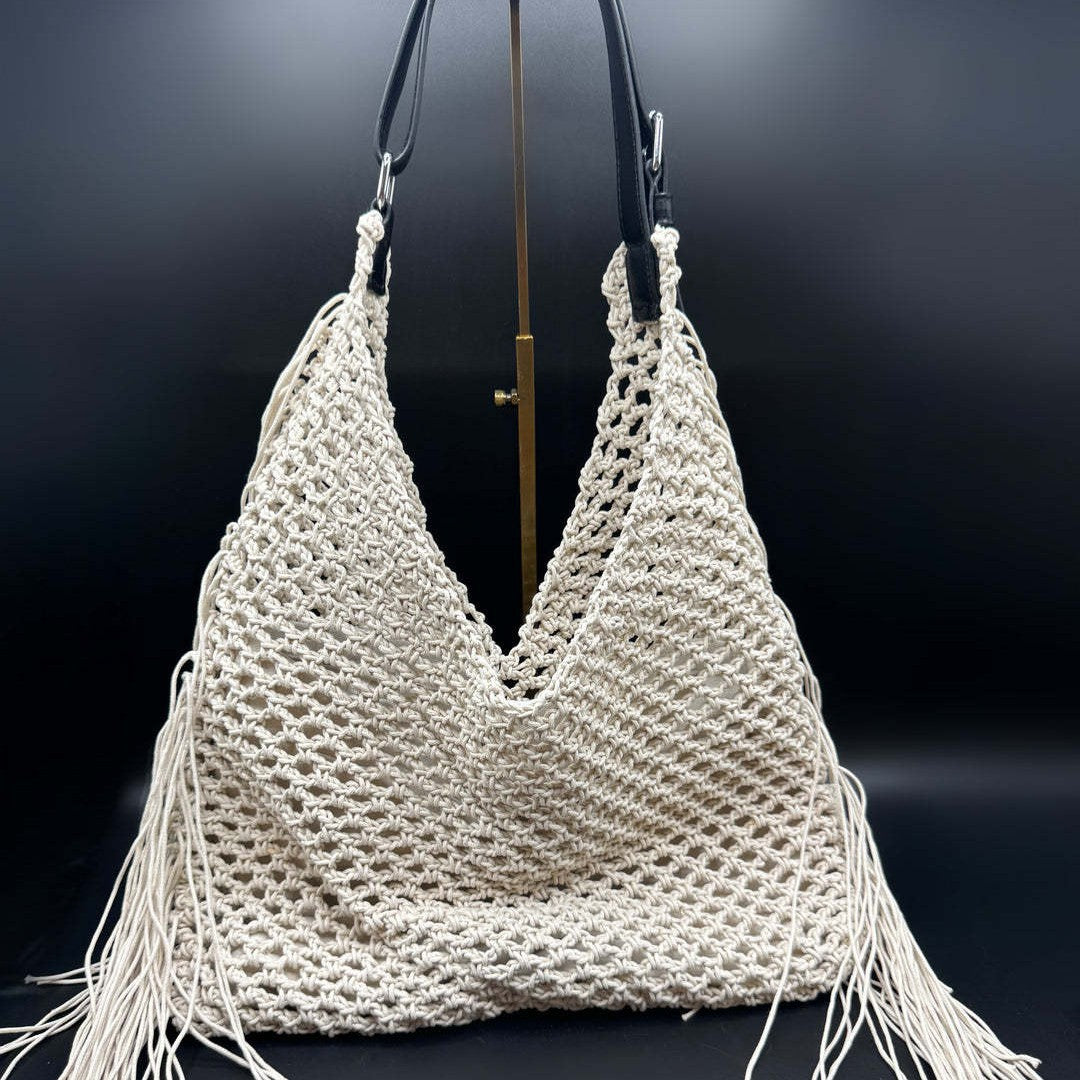 Macrame Drawstring Bag Bowlift