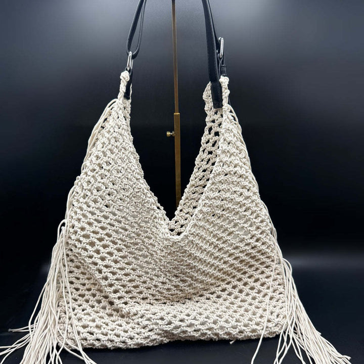 High-quality macrame shoulder bag Bowlift