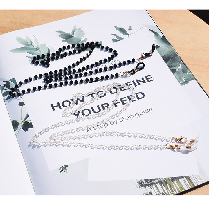 Stylish Beaded Eyewear Chain Bowlift