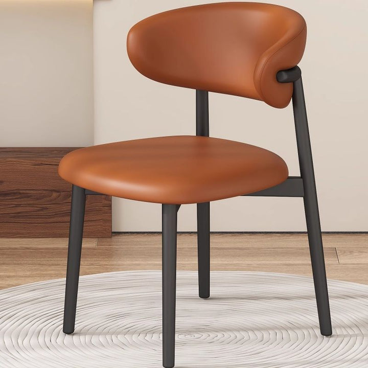 Contemporary Curved Back Dining Chair Bowlift