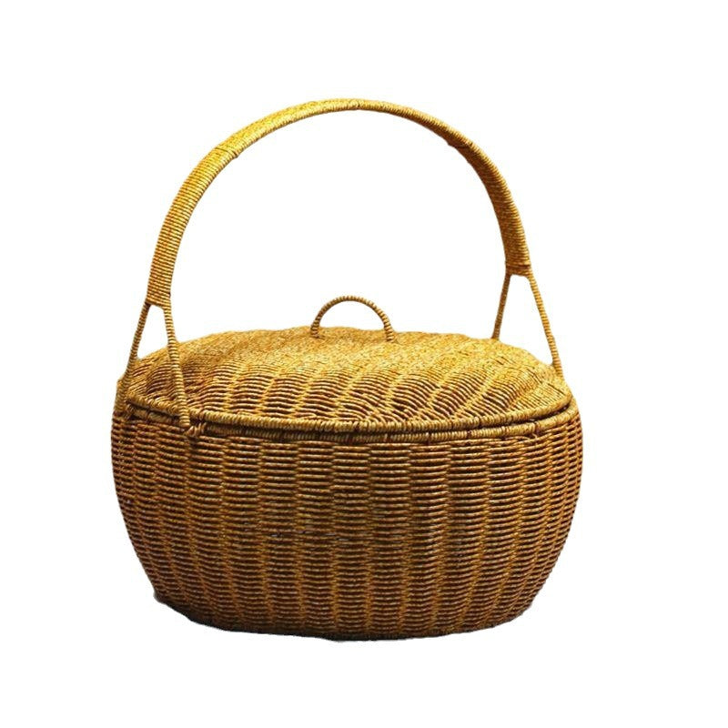 Woven Storage Basket Bowlift