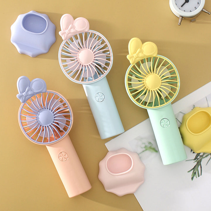Women portable hand fan in cute design Bowlift