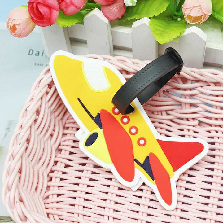 Unisex Luggage Tag in Creative Airplane Design Bowlift