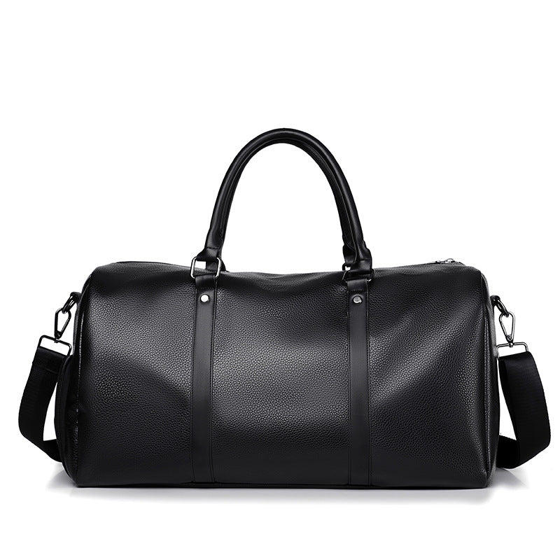 Premium Leather Travel Duffle Bag Bowlift