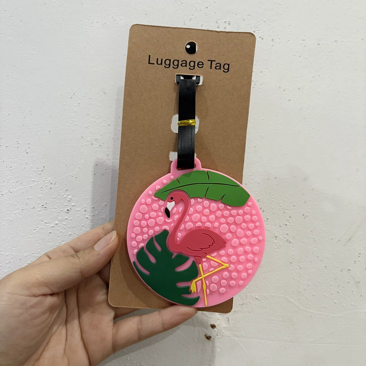 Cute Panda-Themed Luggage Tag Bowlift