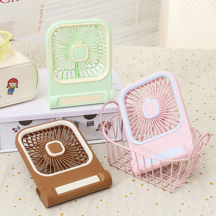 Ladies Portable Table Fan with Cat Design Bowlift