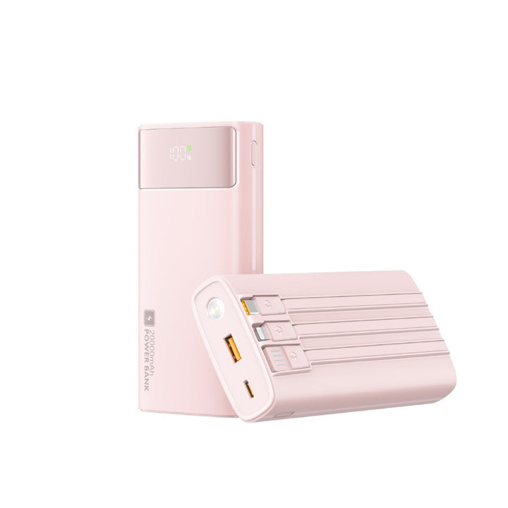 Portable power bank with fast charging port and LED display Bowlift