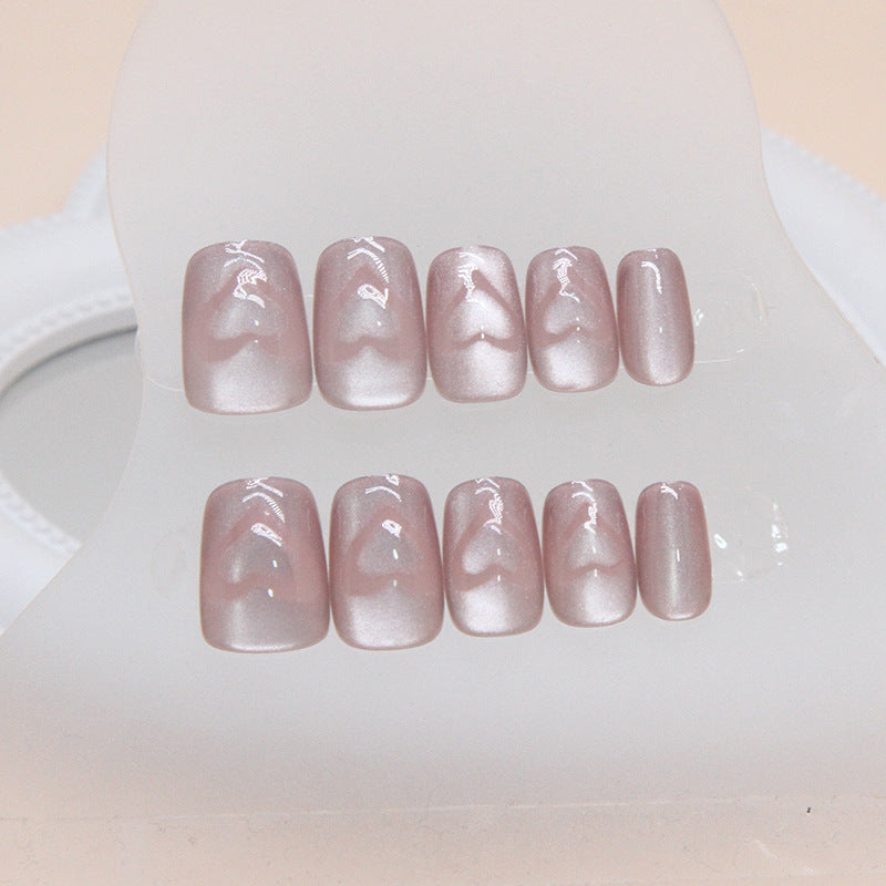 Heart-Embellished Gradient Nail Art Kit Bowlift