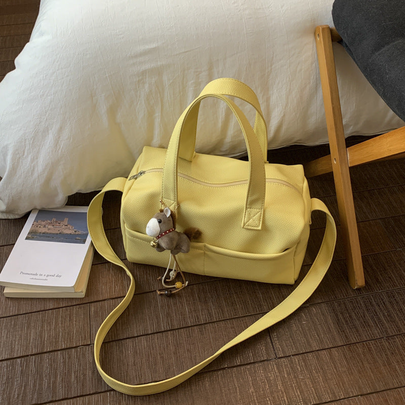 WoVersatile Leather Mini Handheld Bag Bowlift