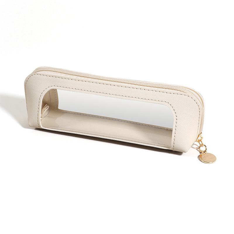 Stylish Leather Pencil Case Bowlift