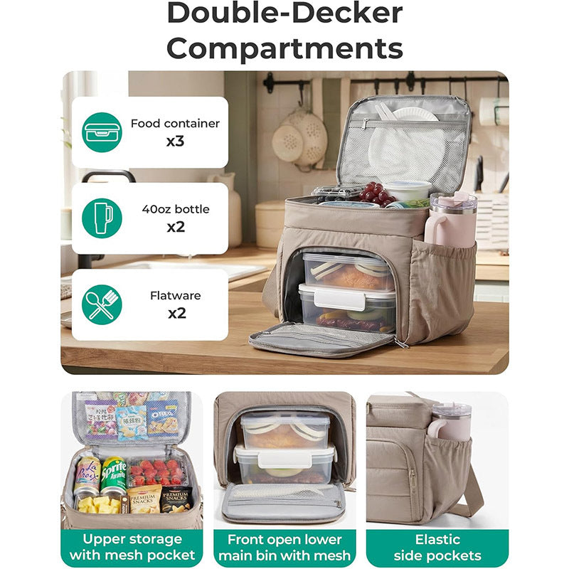 Insulated Food Storage Lunch Carrier Bowlift