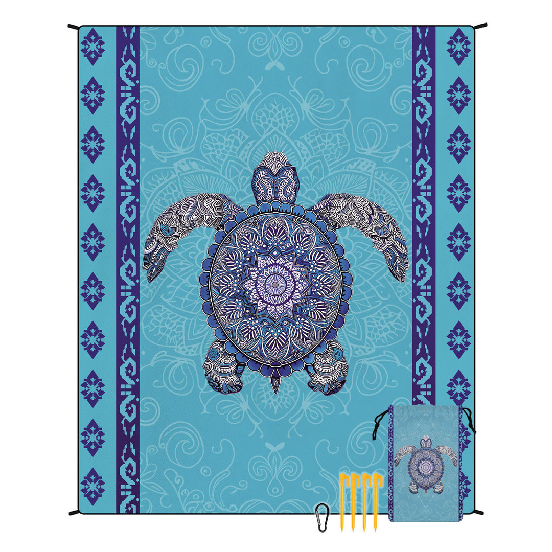 Geometric Print Tapestry Bowlift