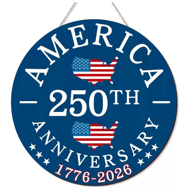 Unisex nan Patriotic Americana Heart Flag Wreath with Ribbon Mesh, Wooden Heart Cutout and Star Accent Bowlsift Bowlift