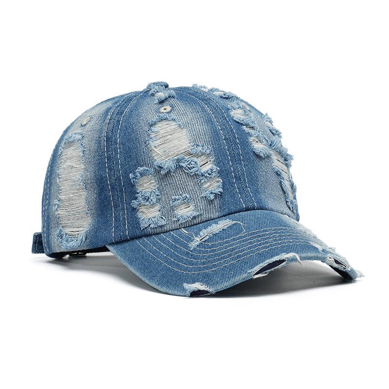 Ladies fashion Destroyed-basecap Bowlift