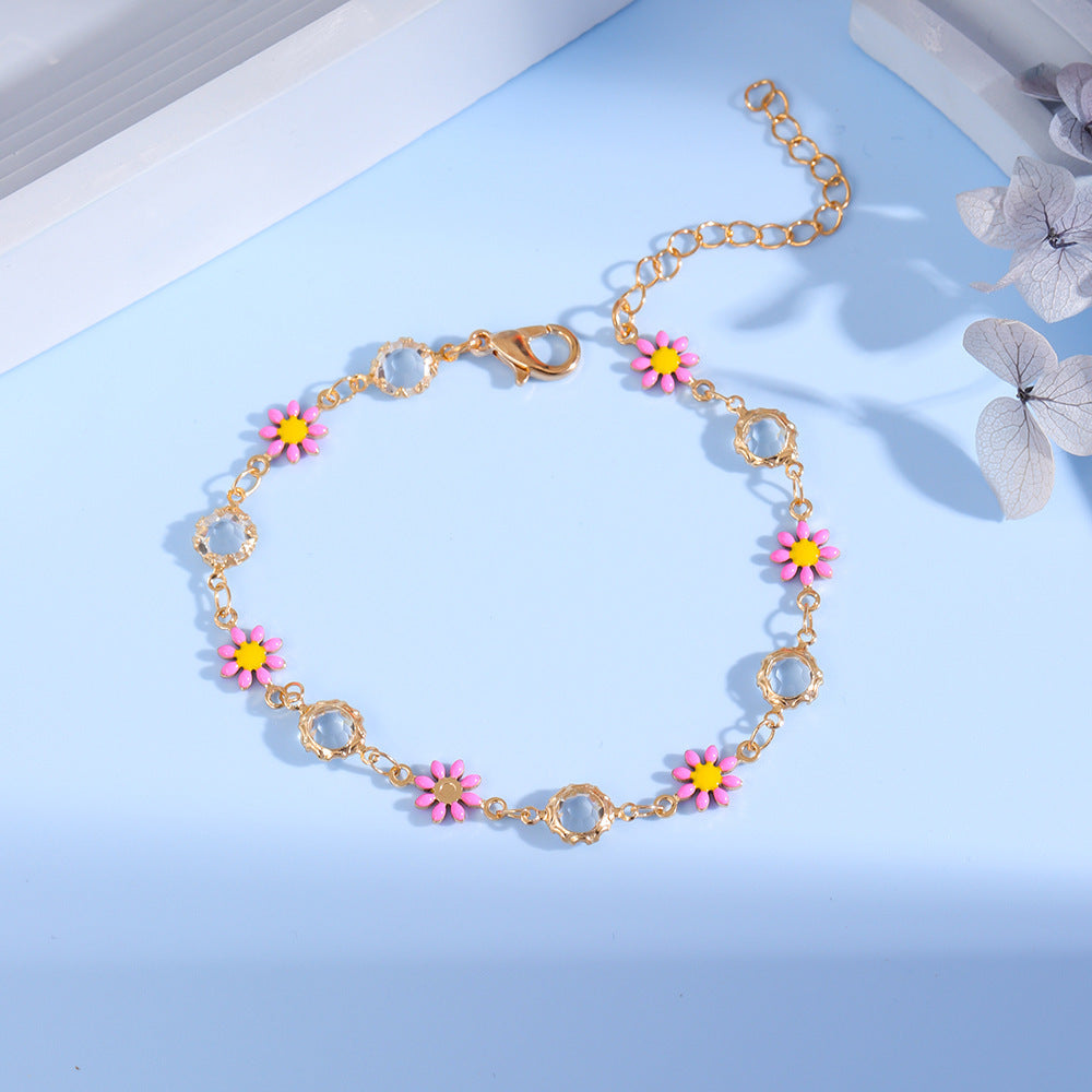 Floral Charm Bracelet Bowlift