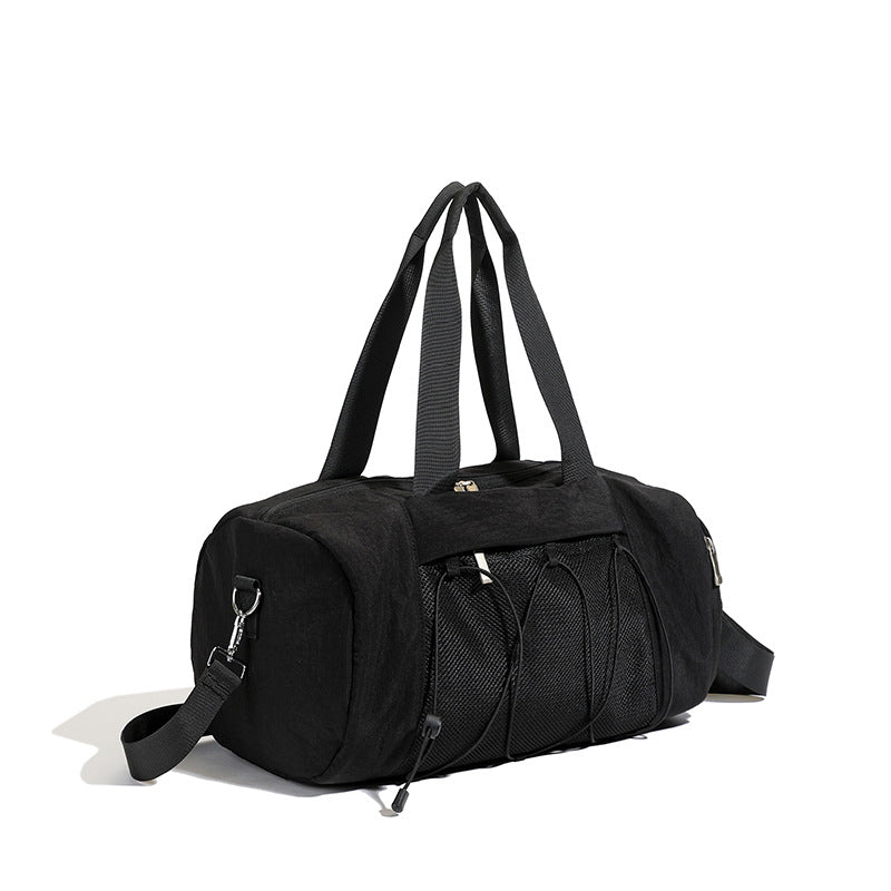 Spacious Mesh Sports Duffle Bag Bowlift