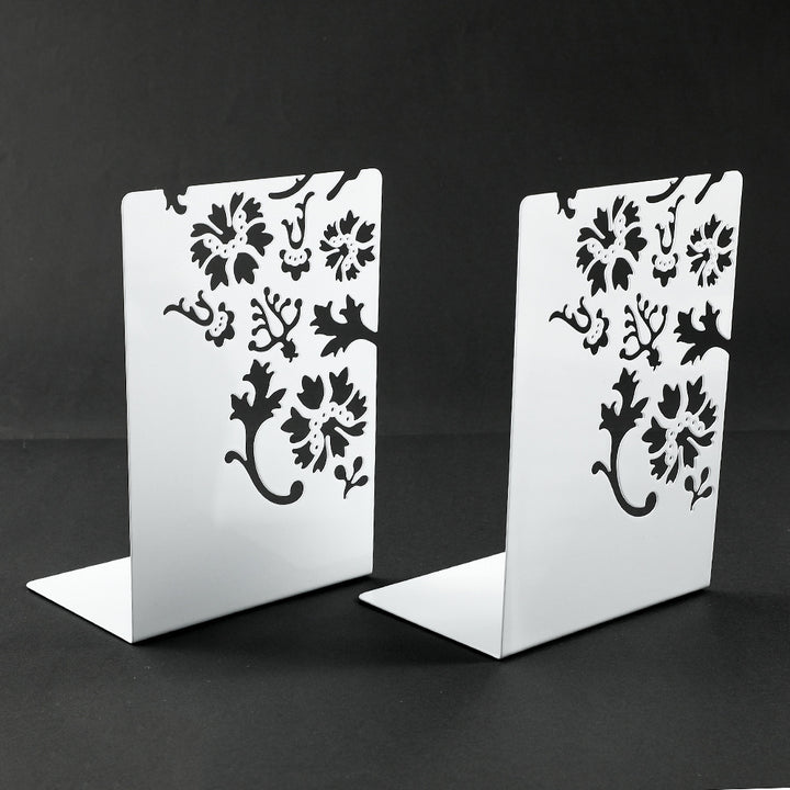 Artistic Rose Design Bookends