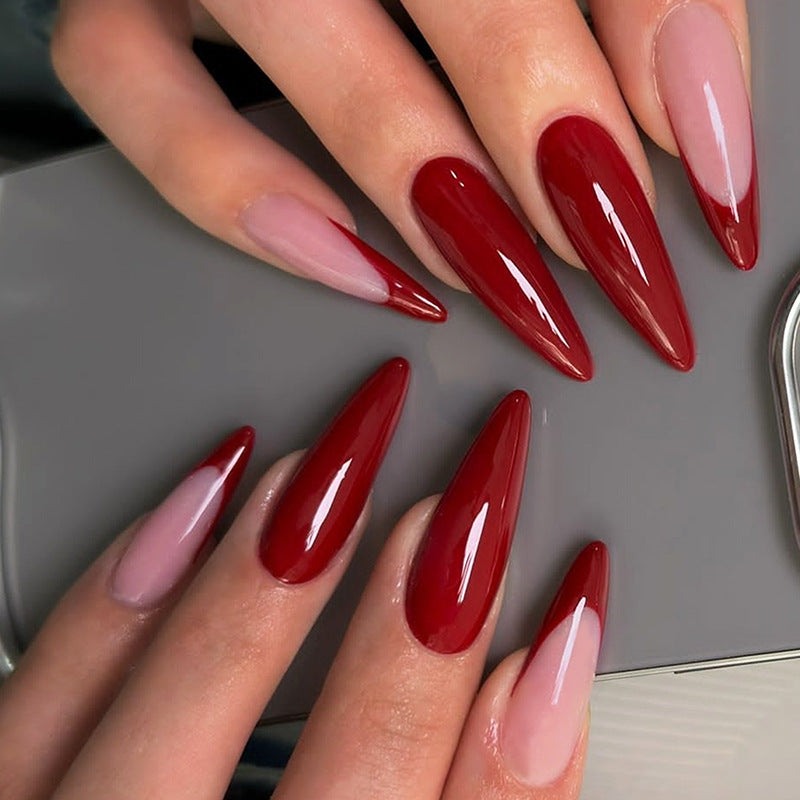 Gradient Effect Press-On Nails Bowlift