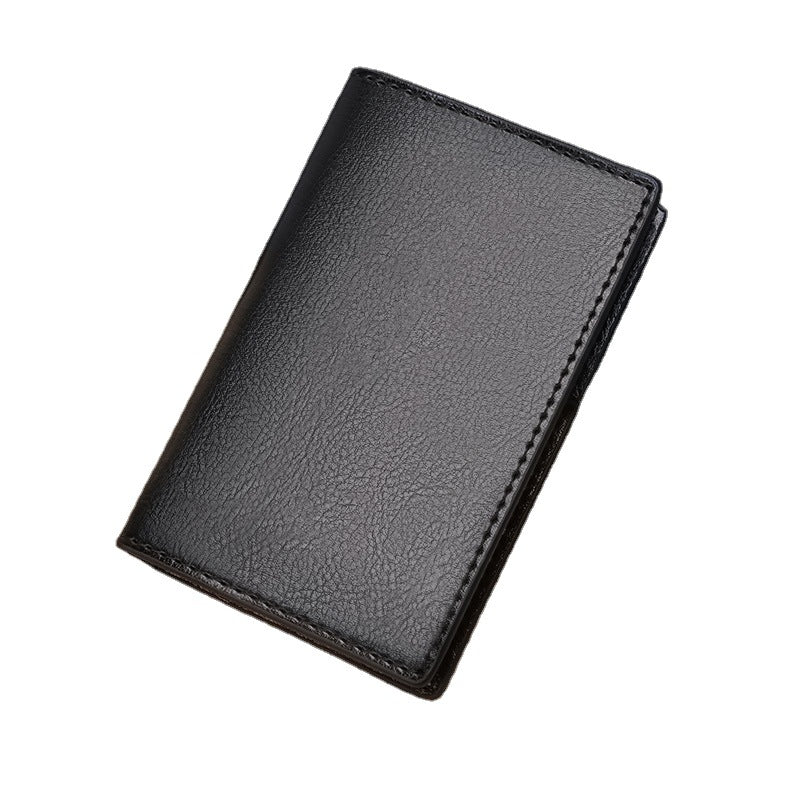 Premium Leather Vertical Card Holder Bowlift