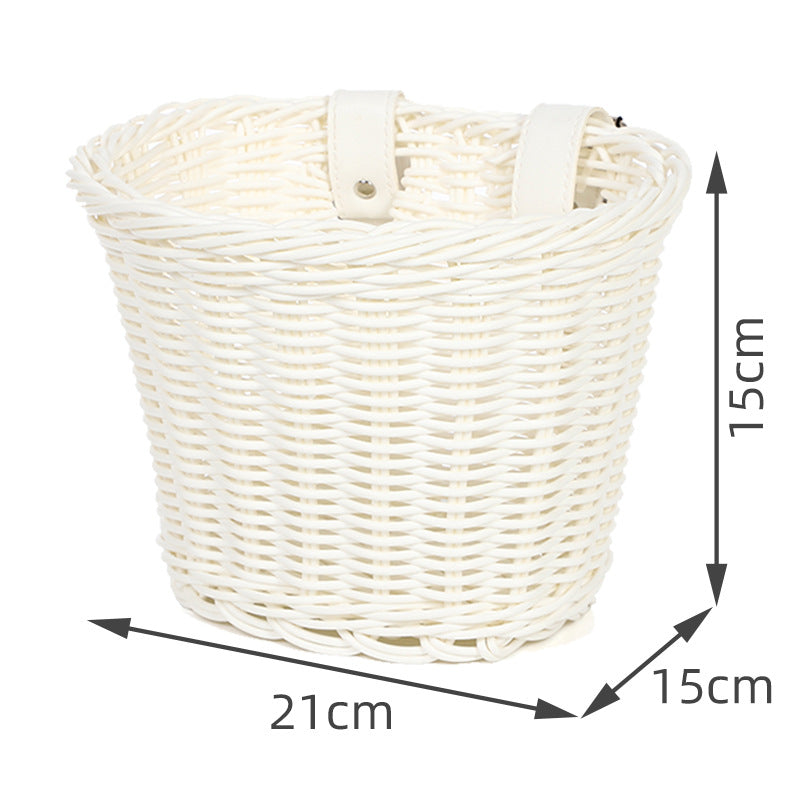 Woven Storage Basket with Handles Bowlift