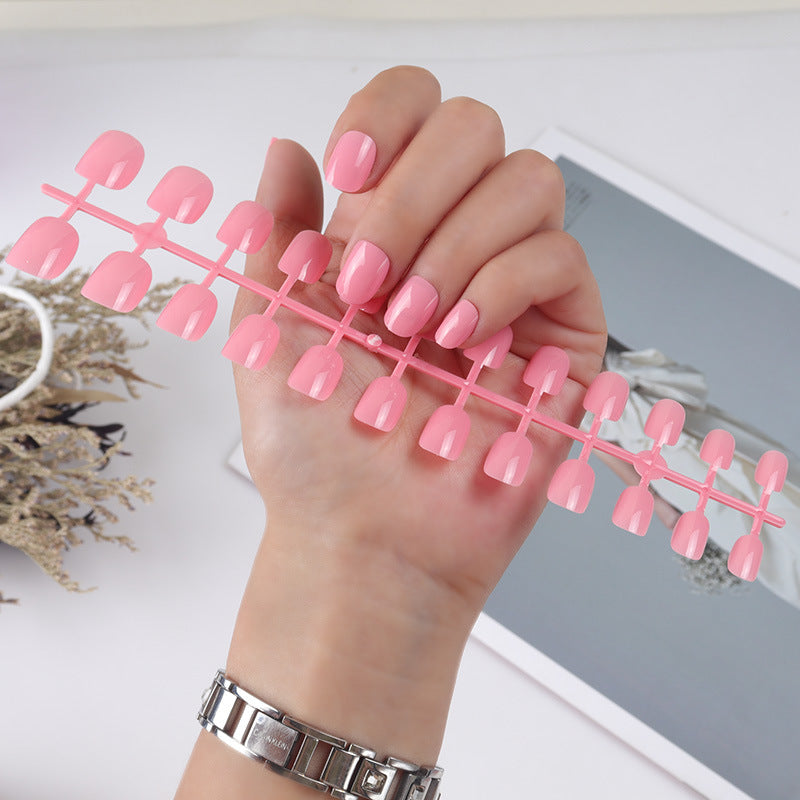 Glossy Press-On Nail Set Bowlift 1789086048
