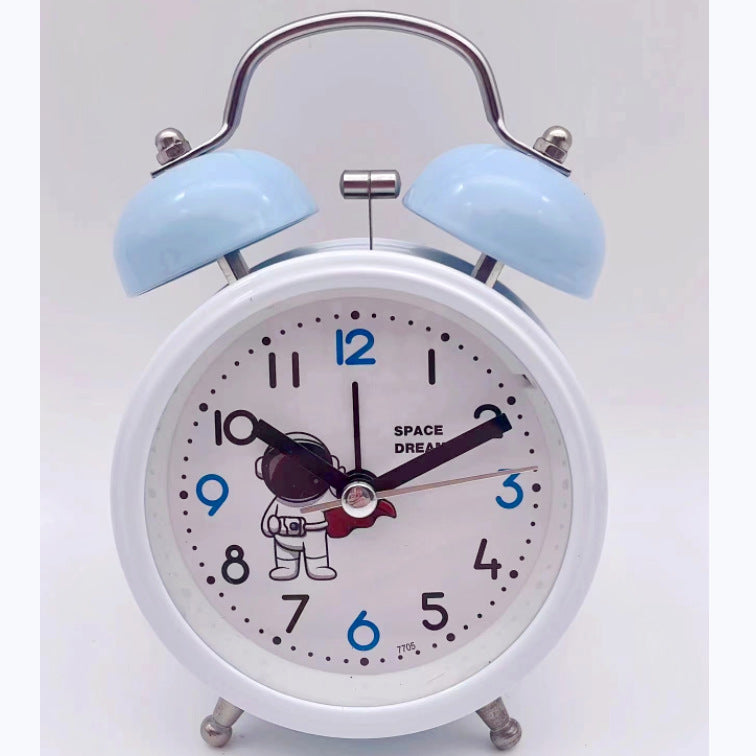 Funny table clock in astronaut design Bowlift