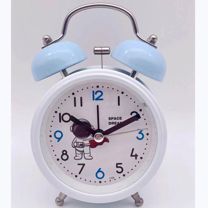 Funny table clock in astronaut design Bowlift