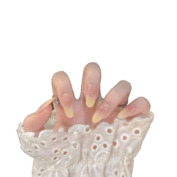 Artificial Nails in Modern Ombre Design Bowlift
